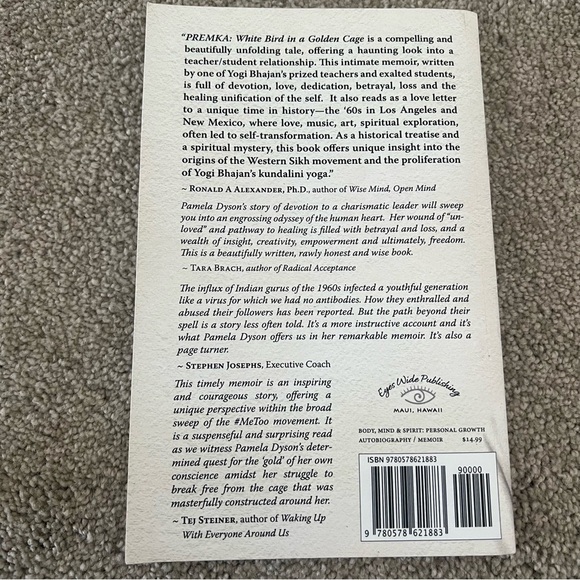 Premka White Bird in a Golden Cage My Life with Yogi Bhajan Kundalini Yoga Cult - Picture 2 of 2